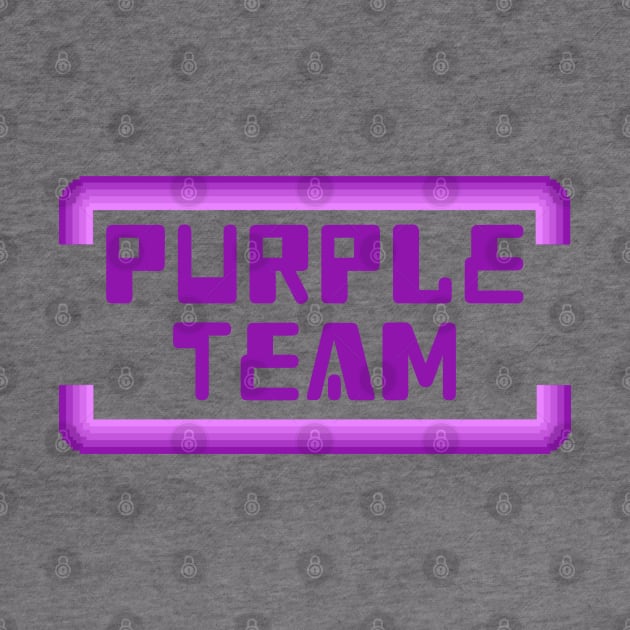 Cybersecurity Purple Team Arcade Gamification Banner by FSEstyle